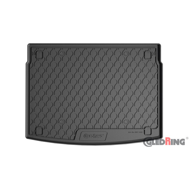 Gledring Gledring Rubbasol (Rubber) Kofferbakmat Kia Cee'd HB 2018- (Hoge variabele laadvloer)