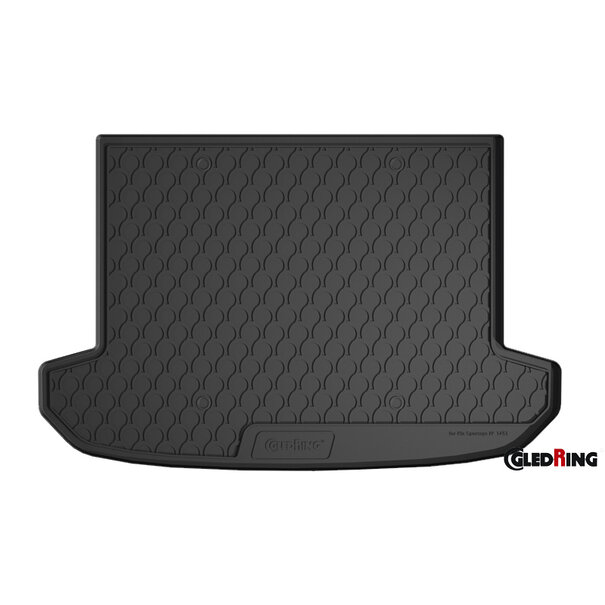 Gledring Gledring Rubbasol (Rubber) Kofferbakmat passend voor Kia Sportage 2016-2018 (Hoge laadvloer)