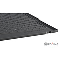 Gledring Gledring Rubbasol (Rubber) Kofferbakmat Opel Grandland X 2017-2024 (Hoge variabele laadvloer)