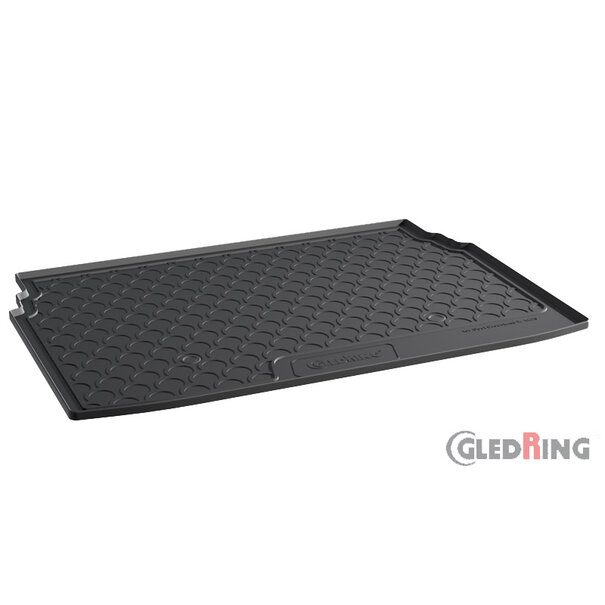 Gledring Gledring Rubbasol (Rubber) Kofferbakmat passend voor Opel Crossland X 2017- (Hoge laadvloer)
