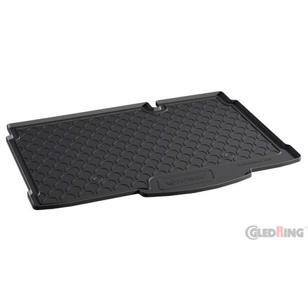 Gledring Rubbasol (Rubber) Kofferbakmat Opel Corsa E 2014-2019 (Lage laadvloer)