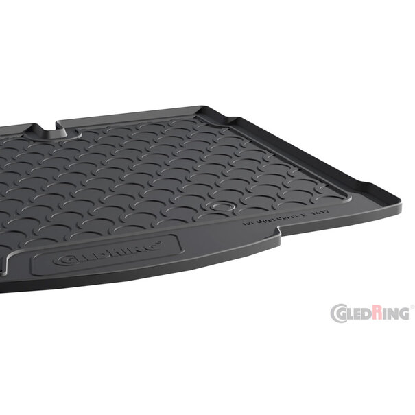 Gledring Gledring Rubbasol (Rubber) Kofferbakmat Opel Corsa E 2014-2019 (Lage laadvloer)