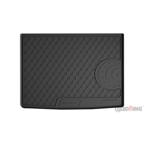 Gledring Gledring Rubbasol (Rubber) Kofferbakmat Opel Astra K HB 5-deurs 2015-2022 (Hoge laadvloer)