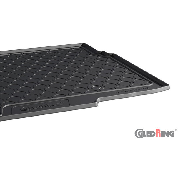 Gledring Gledring Rubbasol (Rubber) Kofferbakmat Opel Crossland X 2017- (Lage laadvloer)