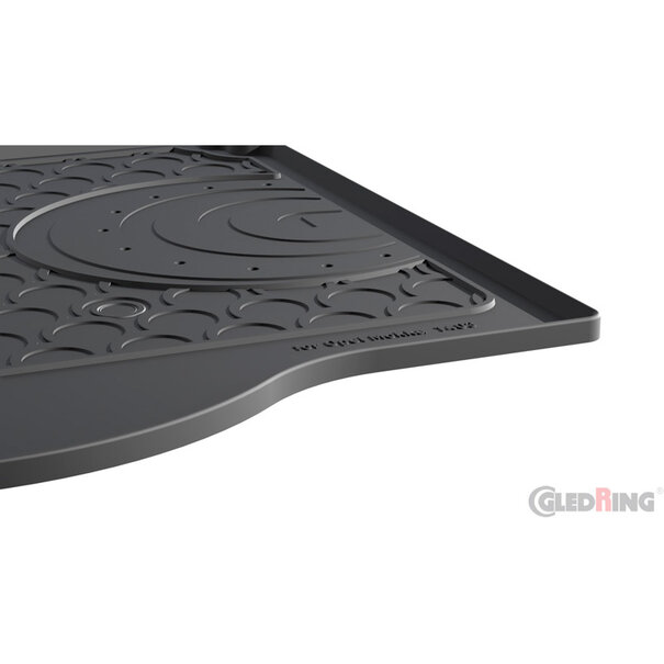 Gledring Gledring Rubbasol (Rubber) Kofferbakmat passend voor Opel Mokka (incl. X) 2012-2020