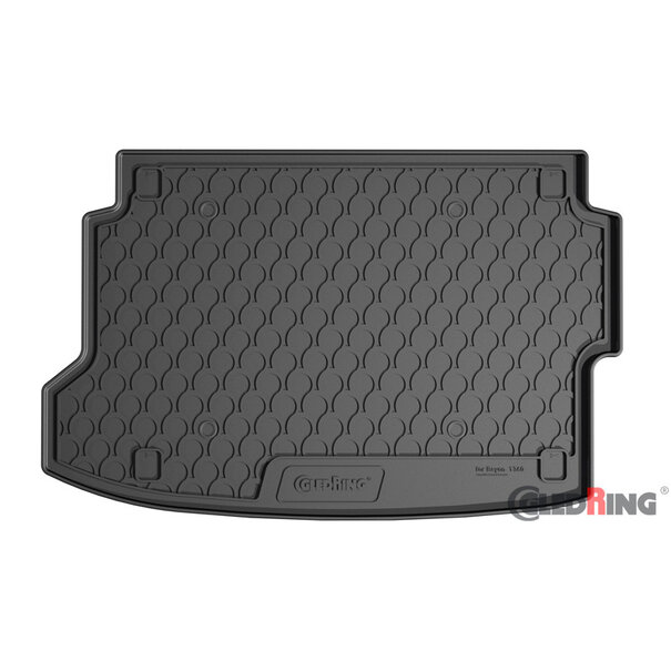 Gledring Gledring Rubbasol (Rubber) Kofferbakmat Hyundai Bayon 2021- (Hoge variabele laadvloer, excl. Subwoofer)
