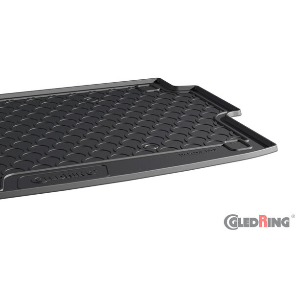 Gledring Gledring Rubbasol (Rubber) Kofferbakmat Hyundai Bayon 2021- (Hoge variabele laadvloer, excl. Subwoofer)