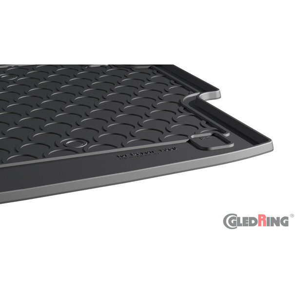 Gledring Rubbasol (Rubber) Kofferbakmat passend voor Hyundai Bayon 2021- (Hoge variabele laadvloer, excl. Subwoofer)