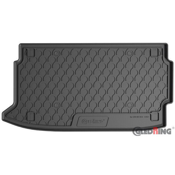 Gledring Gledring Rubbasol (Rubber) Kofferbakmat Hyundai i20 III HB 2020- excl. Hybrid (Hoge variabele laadvloer)