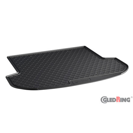 Gledring Rubbasol (Rubber) Kofferbakmat Hyundai Santa Fé IV (TM) (5-Personen) 2018-2024 excl. Hybrid & PHEV