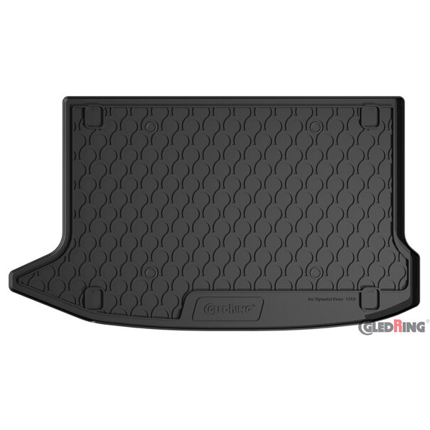 Gledring Gledring Rubbasol (Rubber) Kofferbakmat Hyundai Kona 2017-2023