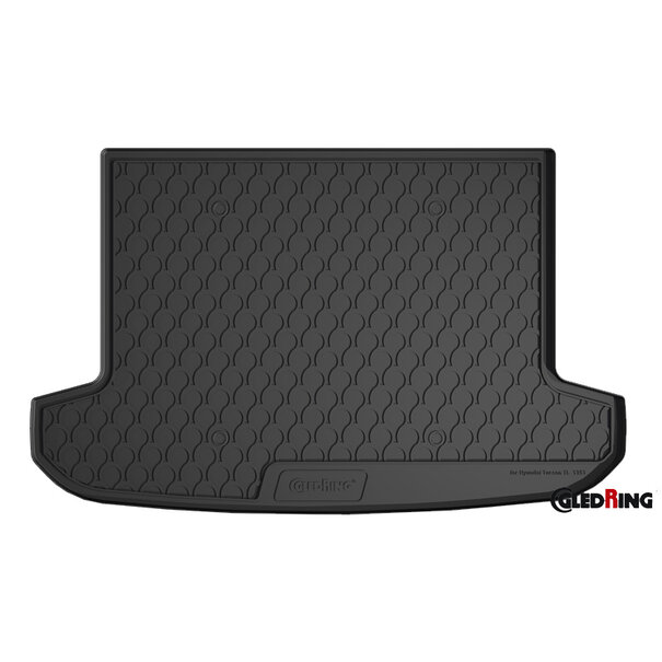 Gledring Gledring Rubbasol (Rubber) Kofferbakmat Hyundai Tucson 2015-2018 (Hoge laadvloer)