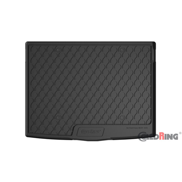 Gledring Gledring Rubbasol (Rubber) Kofferbakmat passend voor Ford Focus IV HB 5-deurs 2018- (Hoge laadvloer)
