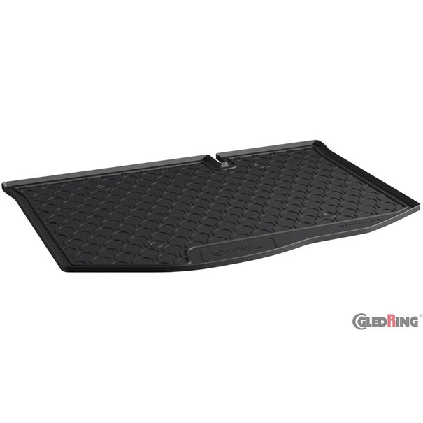 Gledring Gledring Rubbasol (Rubber) Kofferbakmat passend voor Ford Fiësta VII 5-deurs 2008-2017 (Lage laadvloer)