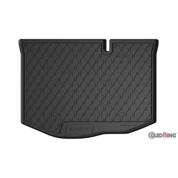 Gledring Gledring Rubbasol (Rubber) Kofferbakmat passend voor Ford Fiësta VII 5-deurs 2008-2017 (Lage laadvloer)