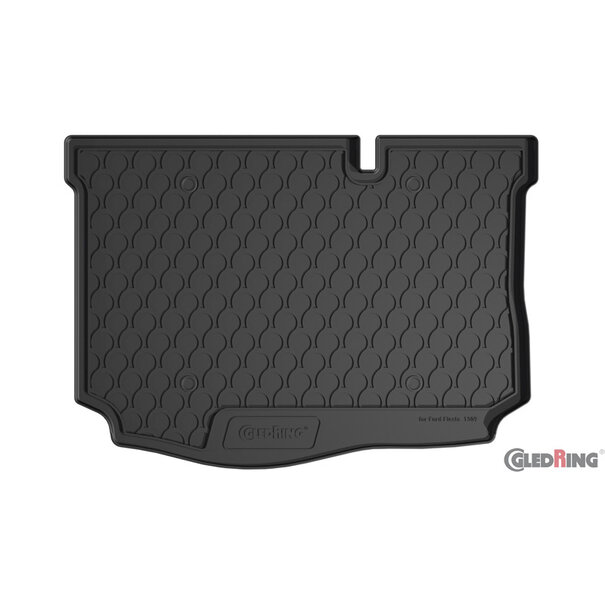 Gledring Gledring Rubbasol (Rubber) Kofferbakmat passend voor Ford Fiësta VIII 5-deurs 2017- (Lage laadvloer)