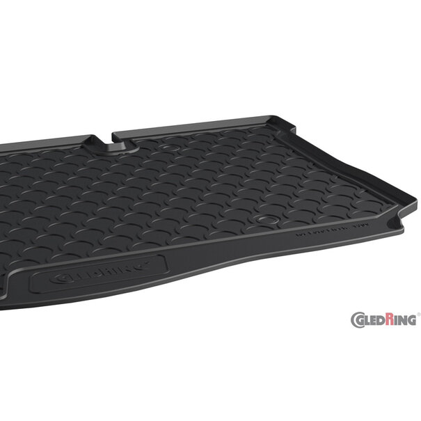 Gledring Gledring Rubbasol (Rubber) Kofferbakmat Ford Fiësta VIII 5-deurs 2017- (Lage laadvloer)
