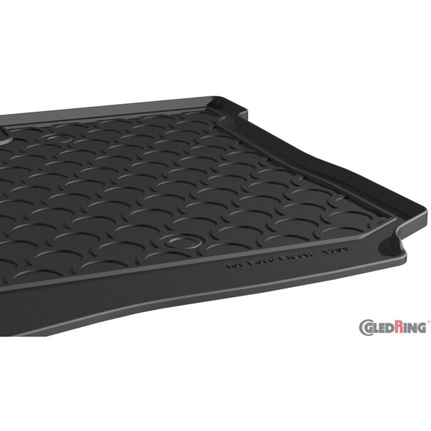 Gledring Gledring Rubbasol (Rubber) Kofferbakmat passend voor Ford Fiësta VIII 5-deurs 2017- (Lage laadvloer)
