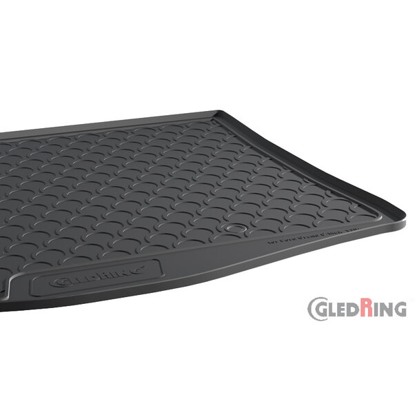 Gledring Gledring Rubbasol (Rubber) Kofferbakmat Ford Grand C-Max (5-Personen) 2011- (Hoge laadvloer)