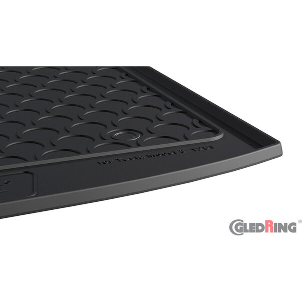 Gledring Gledring Rubbasol (Rubber) Kofferbakmat Tesla Model 3 7/2017-11/2020 & 12/2020-