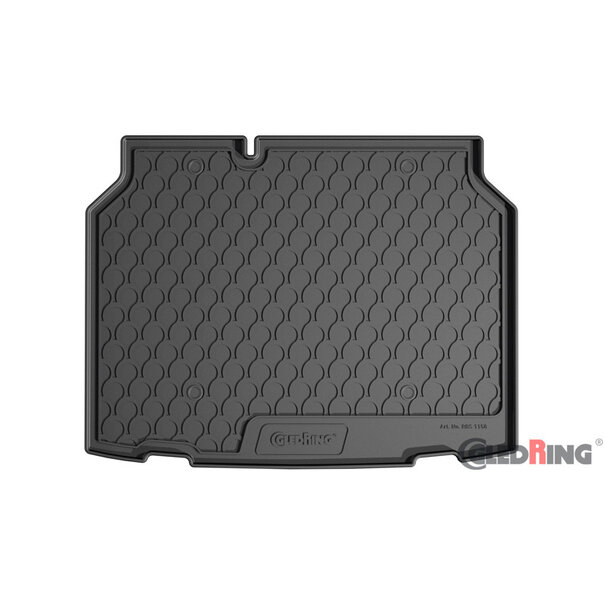 Gledring Gledring Rubbasol (Rubber) Kofferbakmat Toyota Yaris Cross (MXP_) 2/4WD incl. Hybrid 2020- (lage variable laadvloer)