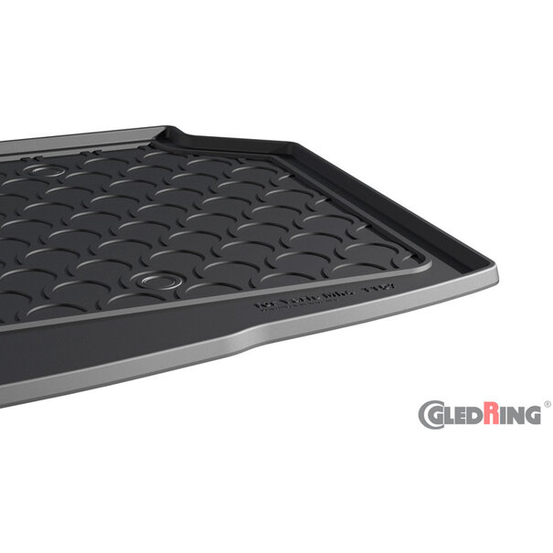 Gledring Gledring Rubbasol (Rubber) Kofferbakmat Toyota Yaris IV (XP21) 5-deurs 2020- (Lage laadvloer)