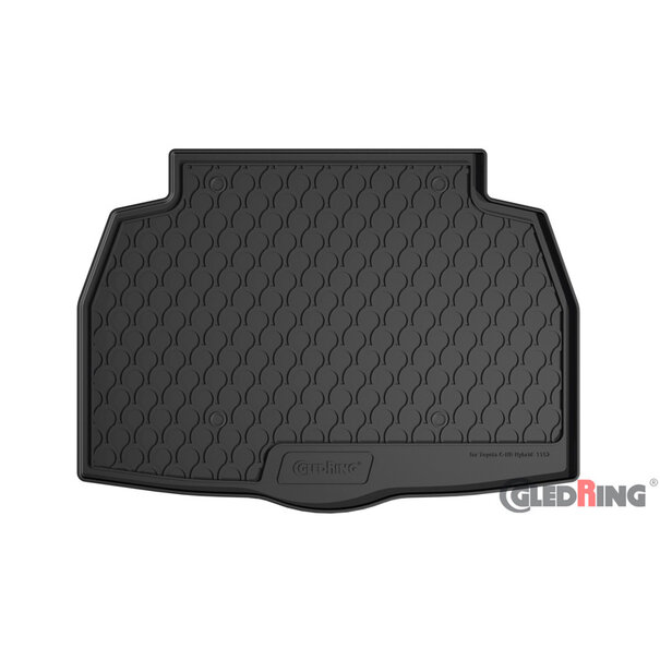 Gledring Gledring Rubbasol (Rubber) Kofferbakmat Toyota C-HR 2016- incl. Hybrid (Lage laadvloer)