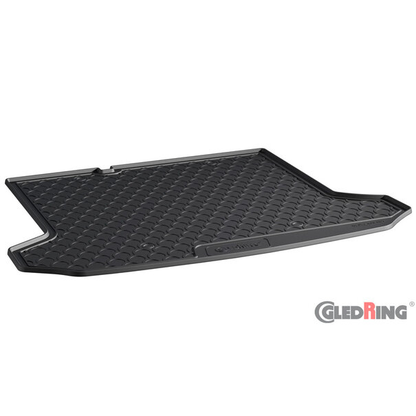 Gledring Gledring Rubbasol (Rubber) Kofferbakmat passend voor Audi Q4 e-tron (F4B) 2021- (Lage laadvloer)