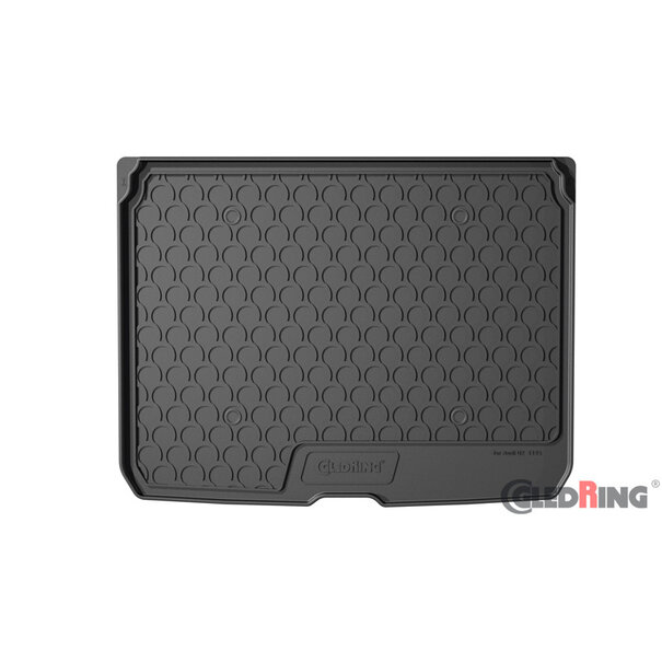 Gledring Gledring Rubbasol (Rubber) Kofferbakmat passend voor Audi Q2 (GA) 2016- (Hoge variable laadvloer)