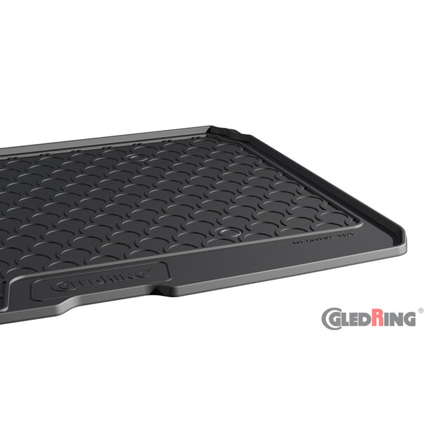 Gledring Gledring Rubbasol (Rubber) Kofferbakmat passend voor Audi Q2 (GA) 2016- (Hoge variable laadvloer)