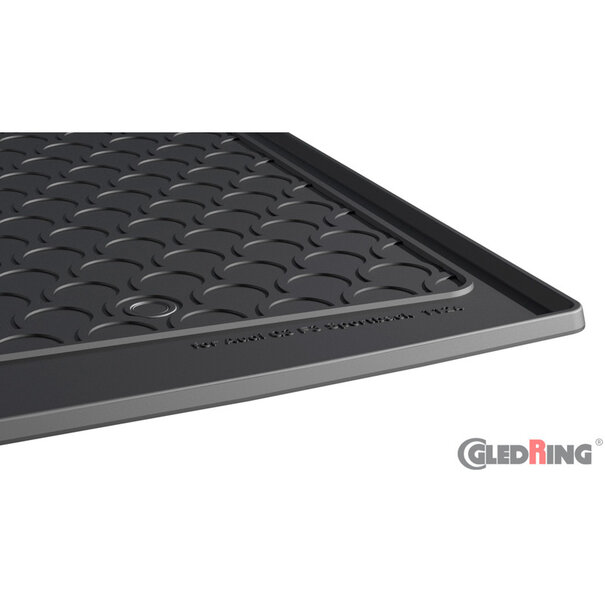 Gledring Gledring Rubbasol (Rubber) Kofferbakmat passend voor Audi Q3 Sportback (F3N) 2019- (Hoge variable laadvloer)