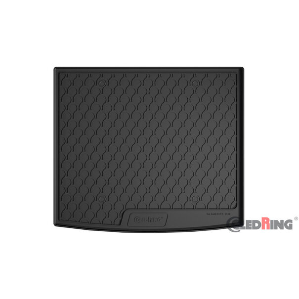 Gledring Gledring Rubbasol (Rubber) Kofferbakmat passend voor Audi Q3 (F3B) 2019- (Hoge variable laadvloer)