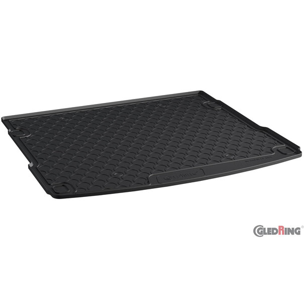 Gledring Gledring Rubbasol (Rubber) Kofferbakmat passend voor Audi Q5 2017-2025 excl. TFSi-e (Hoge laadvloer + Bagageruimtepakket incl. net + vaste achterbank)