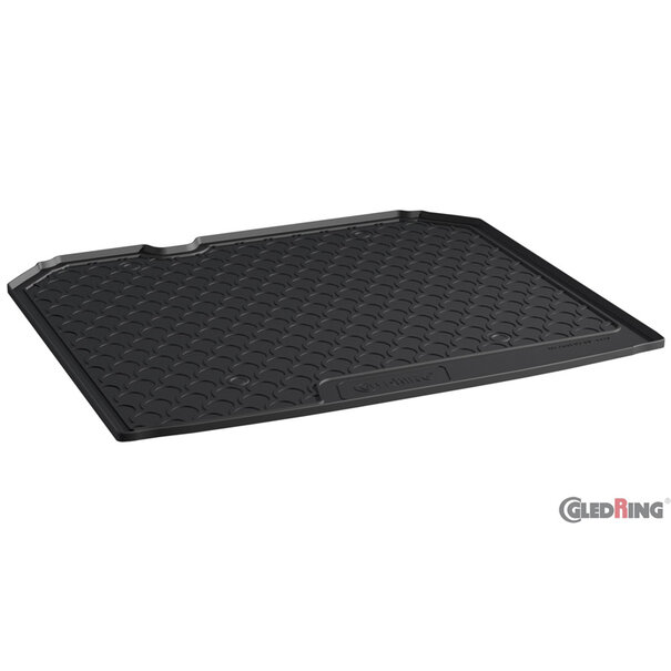 Gledring Gledring Rubbasol (Rubber) Kofferbakmat passend voor Audi Q3 2011-2018 (Hoge laadvloer + Bagageruimtepakket incl. net)