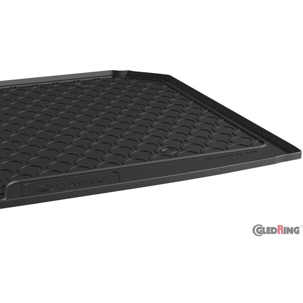 Gledring Gledring Rubbasol (Rubber) Kofferbakmat passend voor Audi Q3 2011-2018 (Hoge laadvloer + Bagageruimtepakket incl. net)