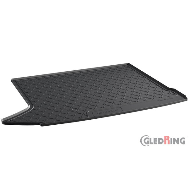 Gledring Gledring Rubbasol (Rubber) Kofferbakmat passend voor Audi Q3 2011-2018 (Hoge laadvloer)