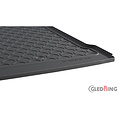 Gledring Gledring Rubbasol (Rubber) Kofferbakmat passend voor Audi Q3 2011-2018 (Hoge laadvloer)