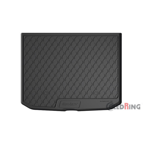 Gledring Gledring Rubbasol (Rubber) Kofferbakmat passend voor Audi A3 8V Sportback 2012-2020 (Hoge variabele laadvloer)