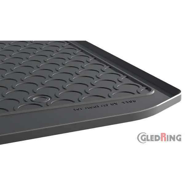 Gledring Gledring Rubbasol (Rubber) Kofferbakmat Audi A3 8V Sportback 2012-2020 (Hoge variabele laadvloer)