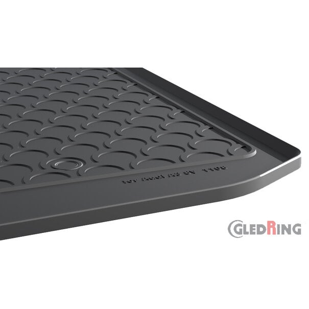 Gledring Gledring Rubbasol (Rubber) Kofferbakmat passend voor Audi A3 8V Sportback 2012-2020 (Hoge variabele laadvloer)
