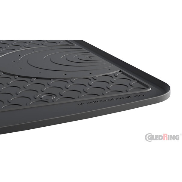 Gledring Gledring Rubbasol (Rubber) Kofferbakmat passend voor Audi A6 (4G) Avant 2011-2018