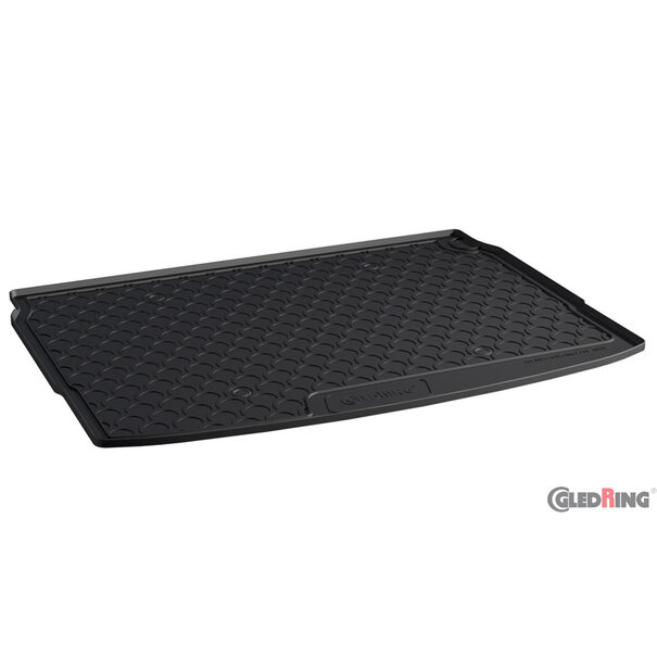 Gledring Gledring Rubbasol (Rubber) Kofferbakmat passend voor Nissan Qashqai II 2014-2020 (hoge variable laadvloer)