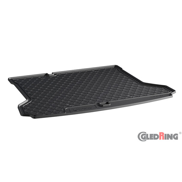 Gledring Gledring Rubbasol (Rubber) Kofferbakmat Volkswagen ID.4 2020- (lage laadvloer)