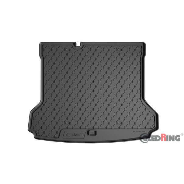 Gledring Gledring Rubbasol (Rubber) Kofferbakmat Volkswagen ID.4 2020- (lage laadvloer)