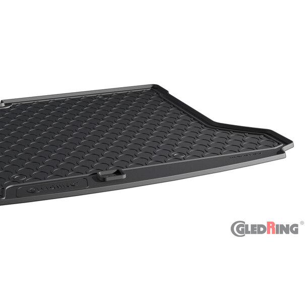 Gledring Gledring Rubbasol (Rubber) Kofferbakmat Volkswagen ID.4 2020- (lage laadvloer)