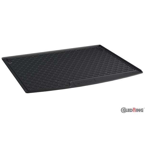 Gledring Gledring Rubbasol (Rubber) Kofferbakmat Volkswagen Caddy Life 5-deurs 2010-2015 & 2015-2020