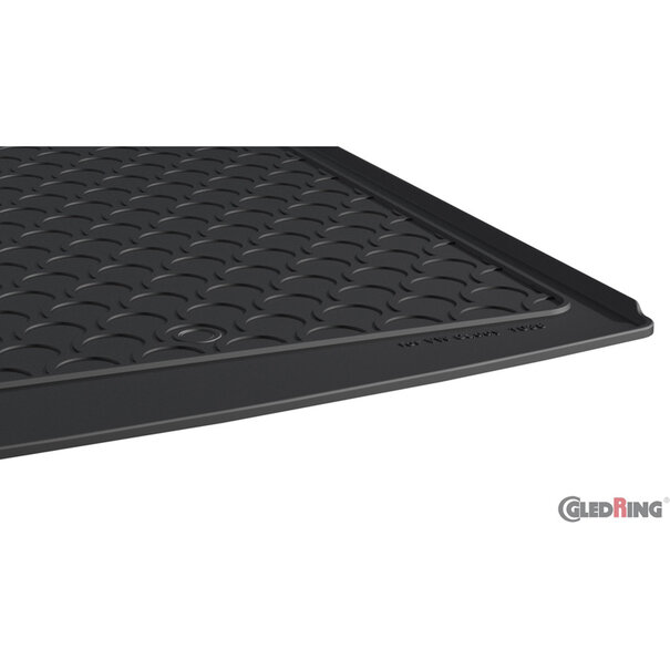 Gledring Gledring Rubbasol (Rubber) Kofferbakmat passend voor Volkswagen Caddy Life 5-deurs 2010-2015 & 2015-2020