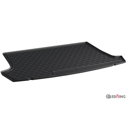 Gledring Rubbasol (Rubber) Kofferbakmat passend voor Volkswagen T-Roc 11/2017- (Hoge variabele laadvloer)