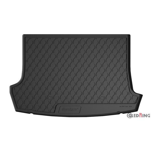 Gledring Gledring Rubbasol (Rubber) Kofferbakmat Volkswagen T-Roc 11/2017- (Hoge variabele laadvloer)