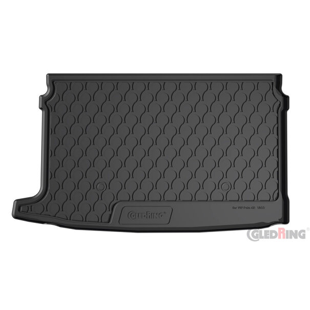 Gledring Gledring Rubbasol (Rubber) Kofferbakmat passend voor Volkswagen Polo 6R & 6C 3/5-deurs 2009-2017